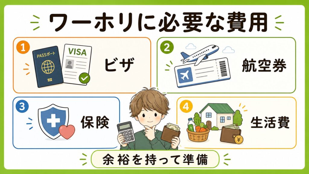 ワーホリに必要な費用