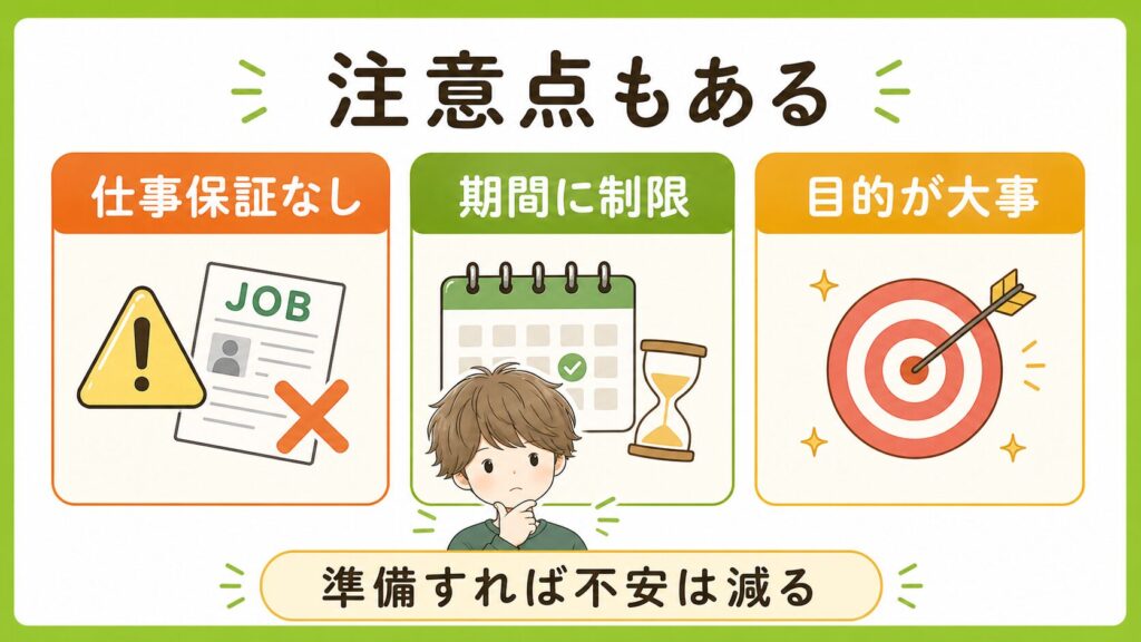 ワーホリのデメリット