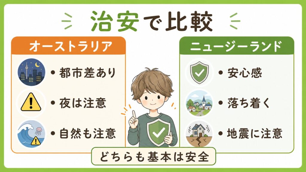 治安・暮らしやすさで比較