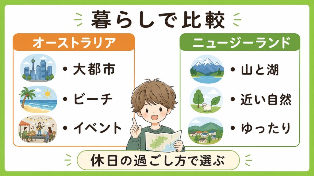 自然・暮らしのスタイルで比較
